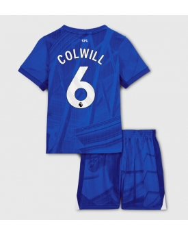 Chelsea Levi Colwill #6 Maglia Gara Casa Repliche 2025-26 Bambino Maniche Corte Chelsea Levi Colwill #6 Maglia Gara Casa Repliche 2025-26 Bambino Maniche Corte